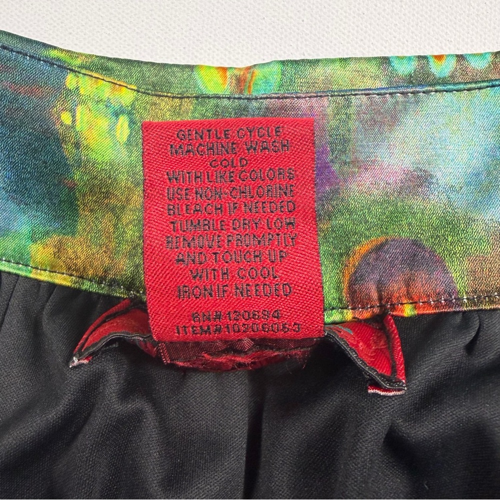 Book of Life Whimsical Art Print A-Line Skirt | Cottagecore Fairycore | Size M - Picture 4 of 10